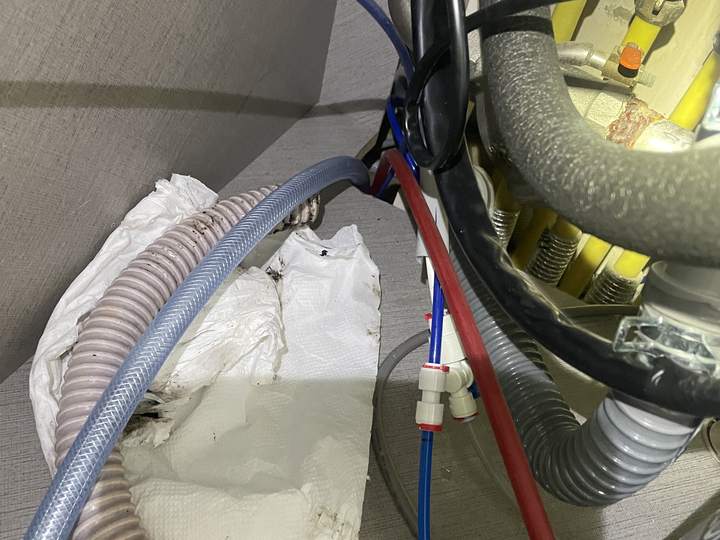 싱크대 막힘 작업 현장
